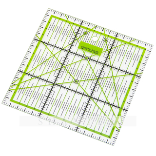 Règle de courtepointe carrée acrylique écologique Patchwork